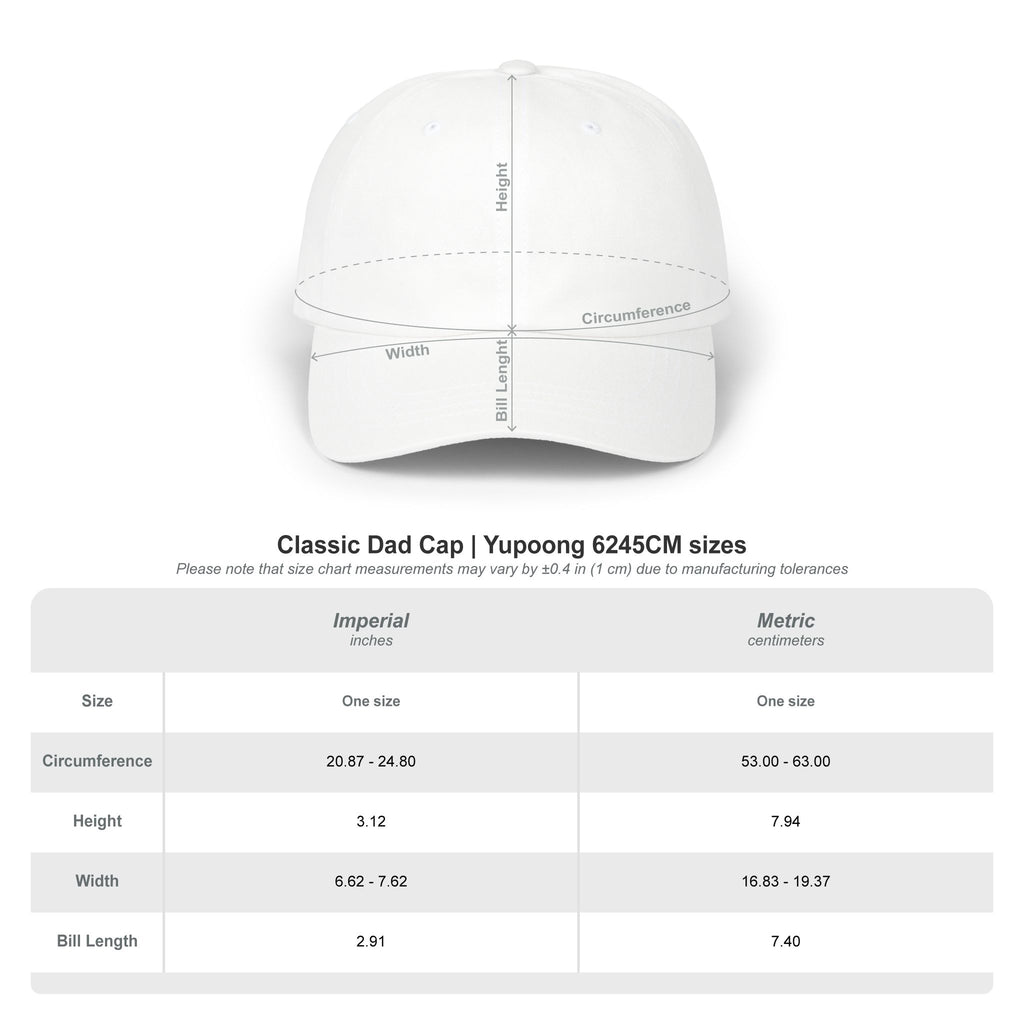Pomelia Dad Cap - Embroidered Cotton Hat